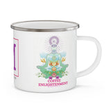 Load image into Gallery viewer, Coffee Enlightenment Camp Style Coffee Mug